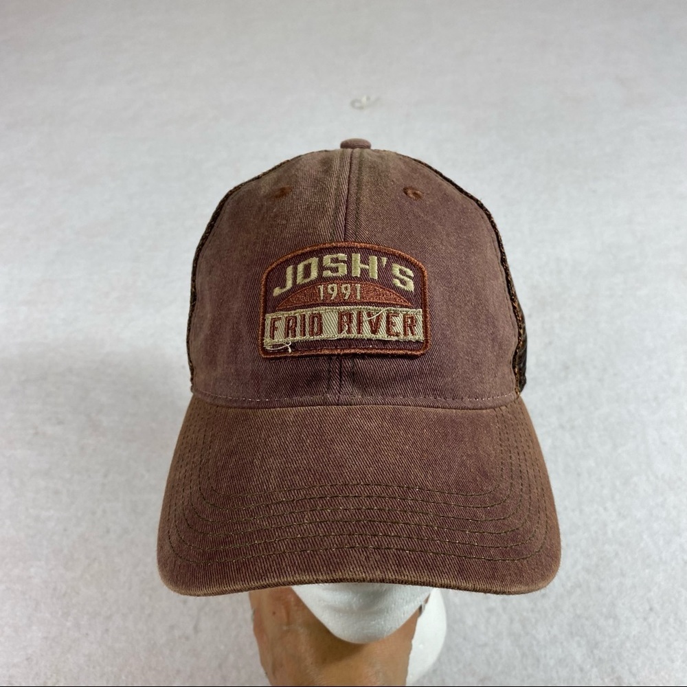 Legacy Red River Cap brown mesh Snap closure Josh’s 1991 Ball Cap Unisex